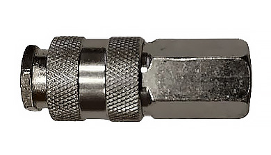 Пневматический Фитинг М 1/4F быстроразъемная пневморозетка с внутренней резьбой