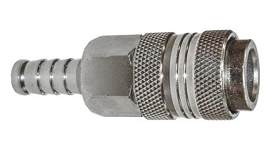 Пневматический Фитинг М E 10 быстроразъемная пневморозетка со штуцером под шланг