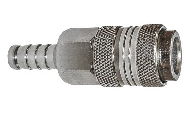 Пневматический Фитинг М E 12 быстроразъемная пневморозетка со штуцером под шланг