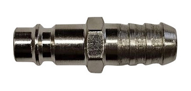 Пневматический Фитинг П E 10 быстроразъемный штекер со штуцером под шланг