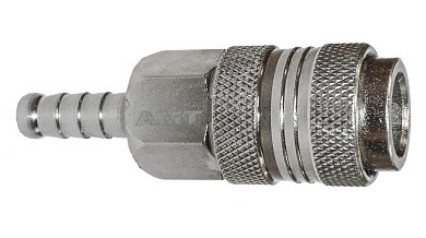 Пневматический Фитинг М E 8 быстроразъемная пневморозетка со штуцером под шланг