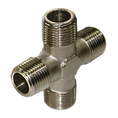 Фитинг X 1/4MMMM AIGNEP крест