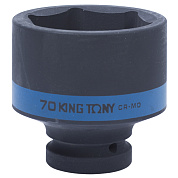 Головка торцевая ударная шестигранная 1", 70 мм KING TONY 853570M