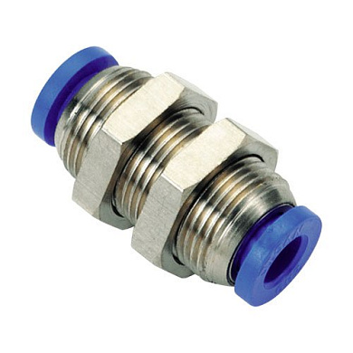 Фитинг цанговый переборочное соединение 12мм NBPT