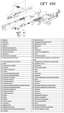 GFT 450-P51 Винт