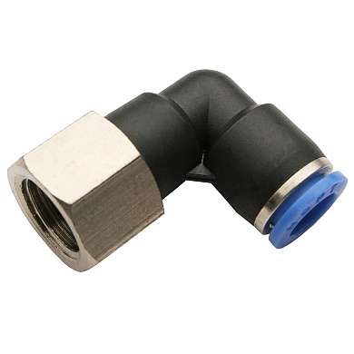 Фитинг цанговый комбинированный угловой 8мм - резьба внутренняя  M 10 NBPT