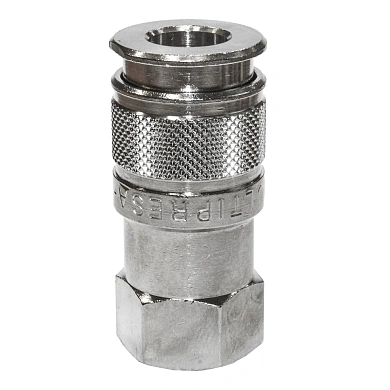 Фитинг М 1/4F AIGNEP быстроразъемная пневморозетка с внутренней резьбой