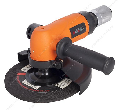 BM-5G-6413R Пневмошлифмашина угловая 180 мм, , 8400 об/мин, 2,2 HP, поворот. вкл