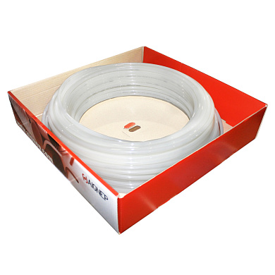 Трубка полиамидная AIGNEP  6х4 белая полупрозрачная