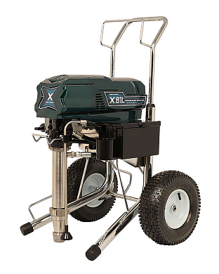 Окрасочный аппарат X81 безвоздушного распыления 227 бар  (Шланг 15м, пистолет DP6376G 3/8 + сопло