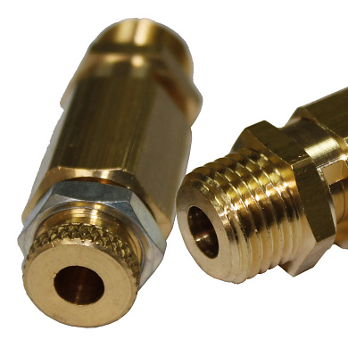 Клапан предохранительный 1/2" регулируемый пневматический