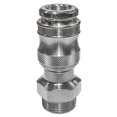 Фитинг МБ 3/4M AIGNEP быстроразъемная пневморозетка для большого расхода воздуха