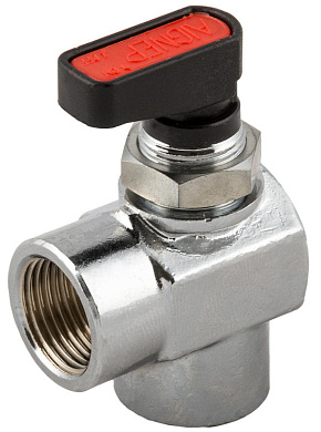 Кран шаровой угловой 1/4'' FF AIGNEP