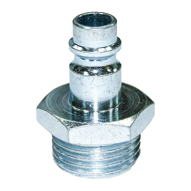 Фитинг П 3/8M AIGNEP быстроразъемный штекер с наружной резьбой стальной