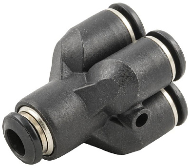 Фитинг разветвитель на 4 выхода цанговый  4  технополимер AIGNEP