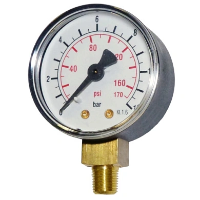 Манометр AIGNEP ф40 1/8R 0-12 бар радиальный