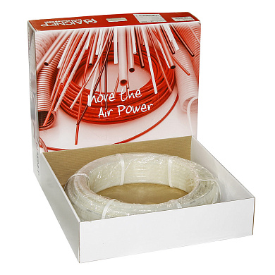 Трубка полиамидная AIGNEP 14х12 белая полупрозрачная