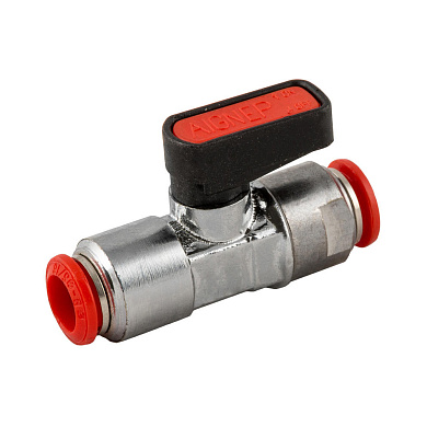Кран шаровой с цанговым соединением 10 мм AIGNEP