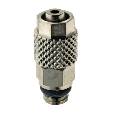 Фитинг с накидной гайкой прямой 6/4-1/8 M AIGNEP с цилиндрической резьбой