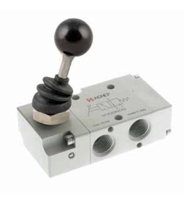 Распределитель AIGNEP с рычагом 3/2, двухпозиционный, 1/8