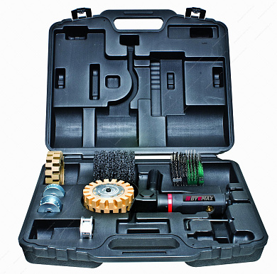 BM-6903K Щеточная шлифмашинка пневматическая в наборе