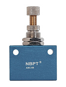 Дроссель резьбовой с обратным клапаном 1/4 ASC-08 NBPT