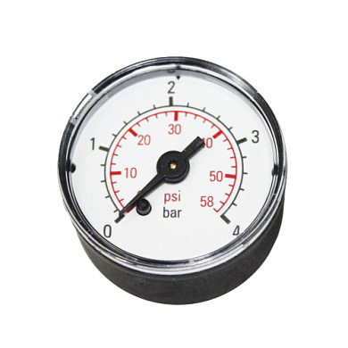 Манометр AIGNEP ф40 1/8R 0-4 бар осевой 