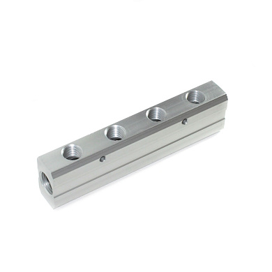 Коллектор алюминиевый AIGNEP двусторонний 1/2-3/8х4