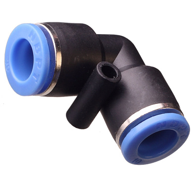 Фитинг цанговый пластиковый угловой 12мм NBPT