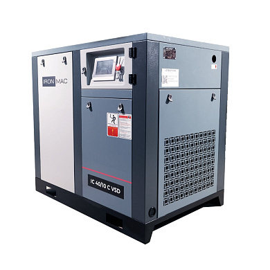 Компрессор винтовой IC 75/8 C VSD (IP55, 8 бар) IRONMAC