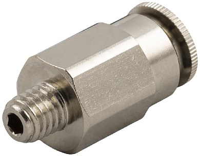 Фитинг цанга прямой 6-M10х1M (короткая) AIGNEP