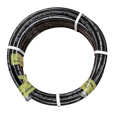 Рукав WPH-2 (МТ15) d=10 L=15,00м 3/8 500 Бар, черный