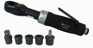 BM-5254 Пневматический накидной ключ трещотка 1/4", держатель под биты