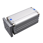 Пневмоцилиндр компактный 63x125 по стандарту UNITOP с противоповоротной платформой