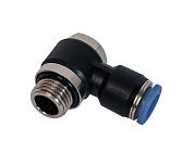 Фитинг цанговый комбинированный банджо 12мм - резьба наружная  G 1/4 NBPT