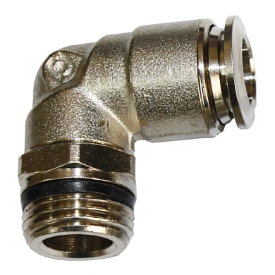 Фитинг цанговый L 8-1/2 M (короткий) AIGNEP угловой, поворотный