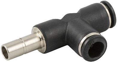 Фитинг цанга-цанга-трубка тройник T 4-6-6 технополимер AIGNEP