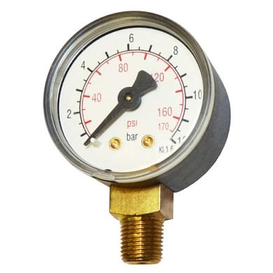 Манометр AIGNEP ф50 1/8R 0-12 бар радиальный