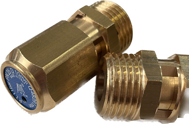 Клапан предохранительный 1/8" 8 бар пневматический