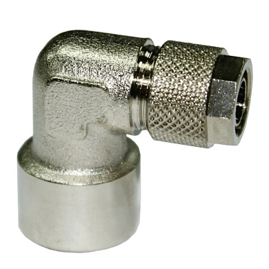 Фитинг с накидной гайкой L 8/6-1/8F AIGNEP угловой