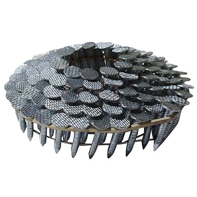 Гвоздь барабанный кровельный ГБК 45/3,05 ЦК длина 45 мм, диаметр 3,05 мм, покрытие цинк, кольцевая