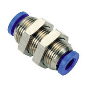 Фитинг цанговый переборочное соединение 16мм NBPT