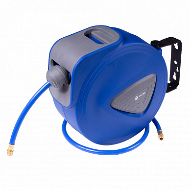 Катушка пневматическая МАСТАК со шлангом 8х10 мм, 10 м закрытая