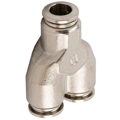 Фитинг цанговый Y 10 AIGNEP параллельный тройник