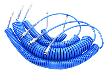 Рукав спиральный полиуретановый AIGNEP 8х5,5, 5 метров (Синий)