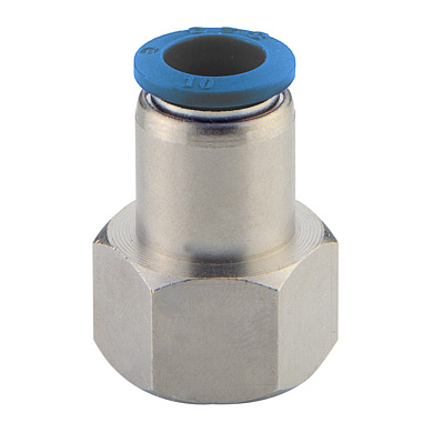 Фитинг цанговый комбинированный прямой 8мм - резьба внутренняя G1/8 CDC