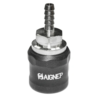 Фитинг М E 6 AIGNEP быстроразъемная пневморозетка безопасная