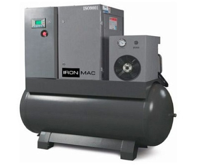 Компрессор винтовой IC 20/16 C DF 500L (16 бар) IRONMAC