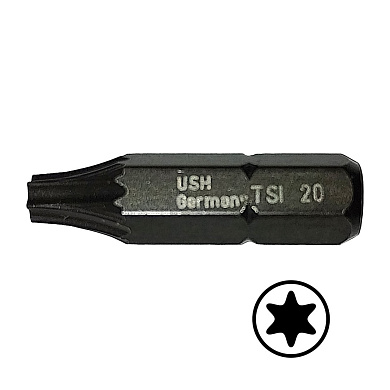 Бита T20 25 мм USH