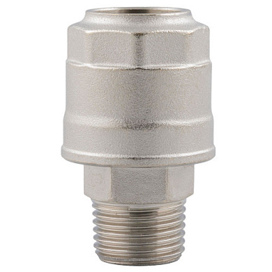 Соединитель AIGNEP INFINITY, латунь, прямой, цанга — наружная резьба, 32-1'' М